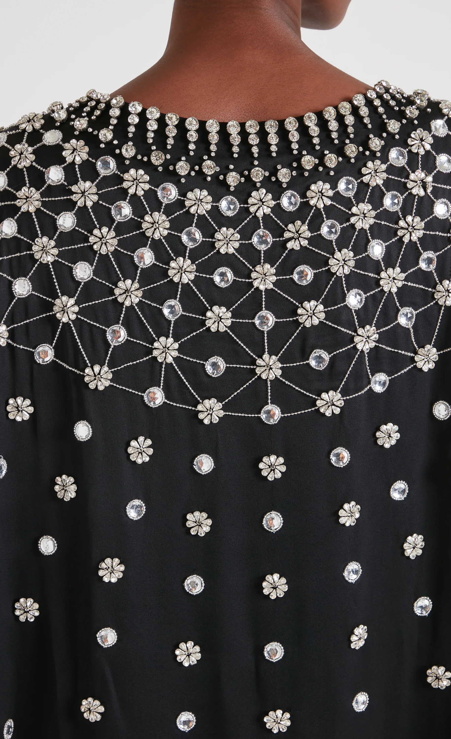 Layla Gown - Black & Silver - Image 5