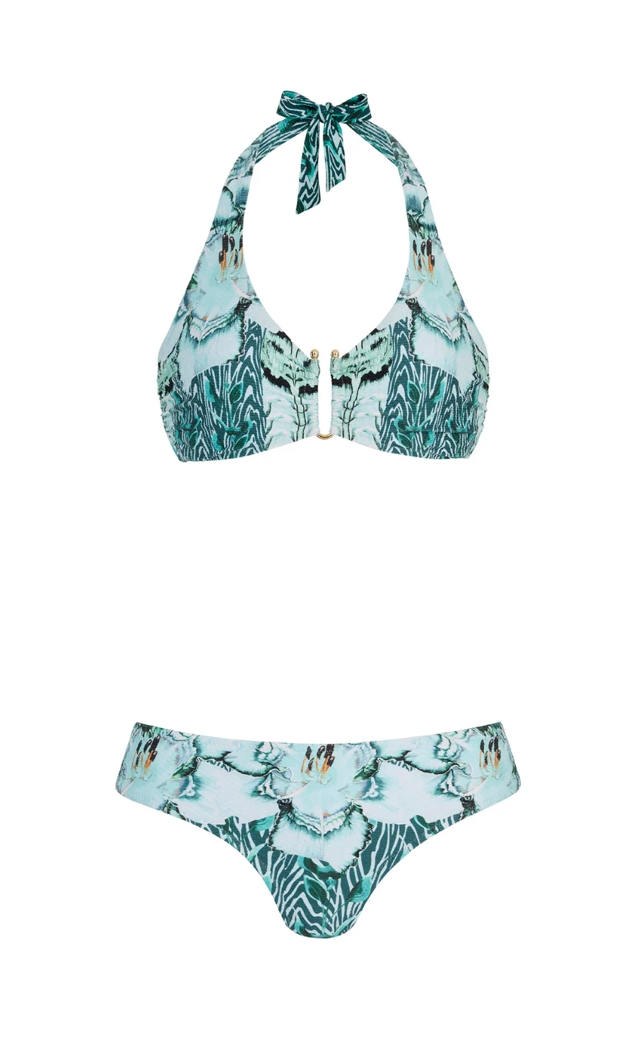 Liana Hipster Bikini Bottom - Blue Mix - Image 3