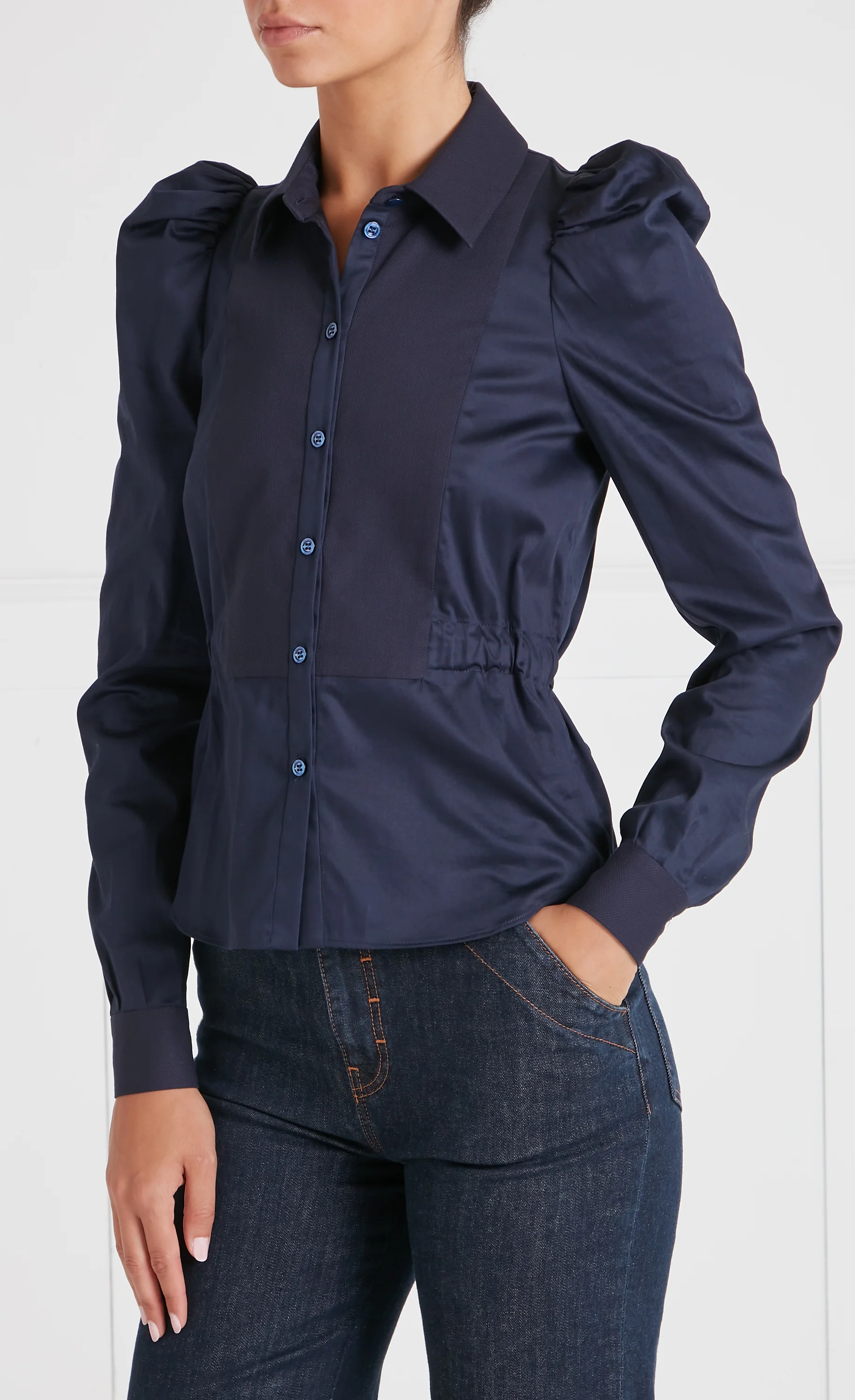 Lucien Shirt - Navy - Image 4