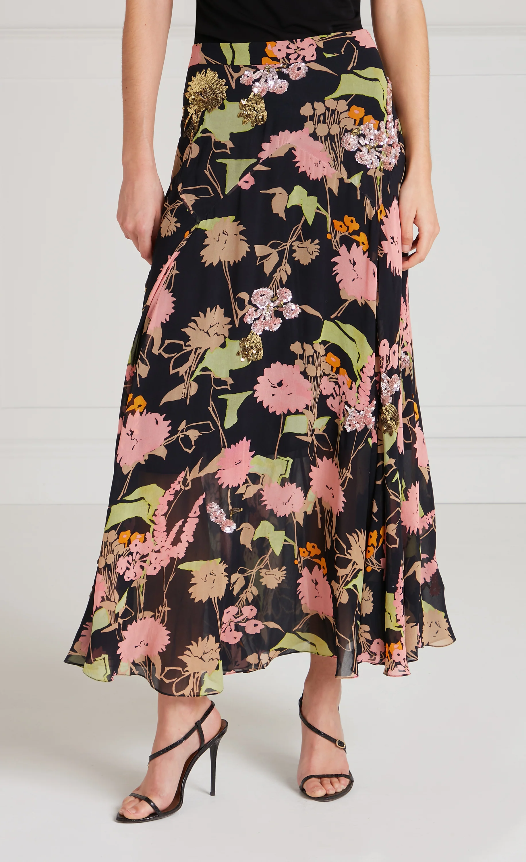 Maisie Skirt - Black Mix - Image 2