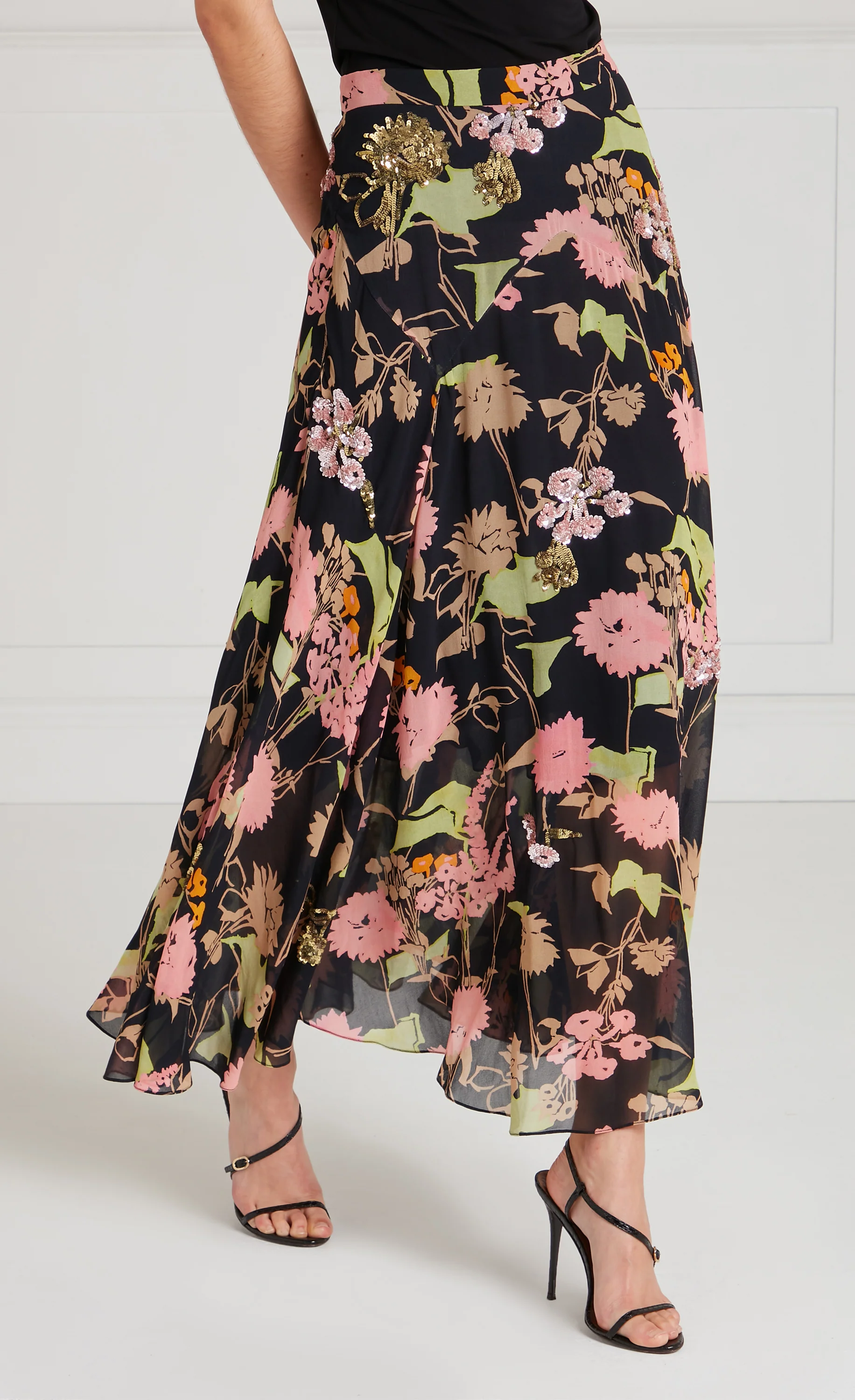 Maisie Skirt - Black Mix - Image 3