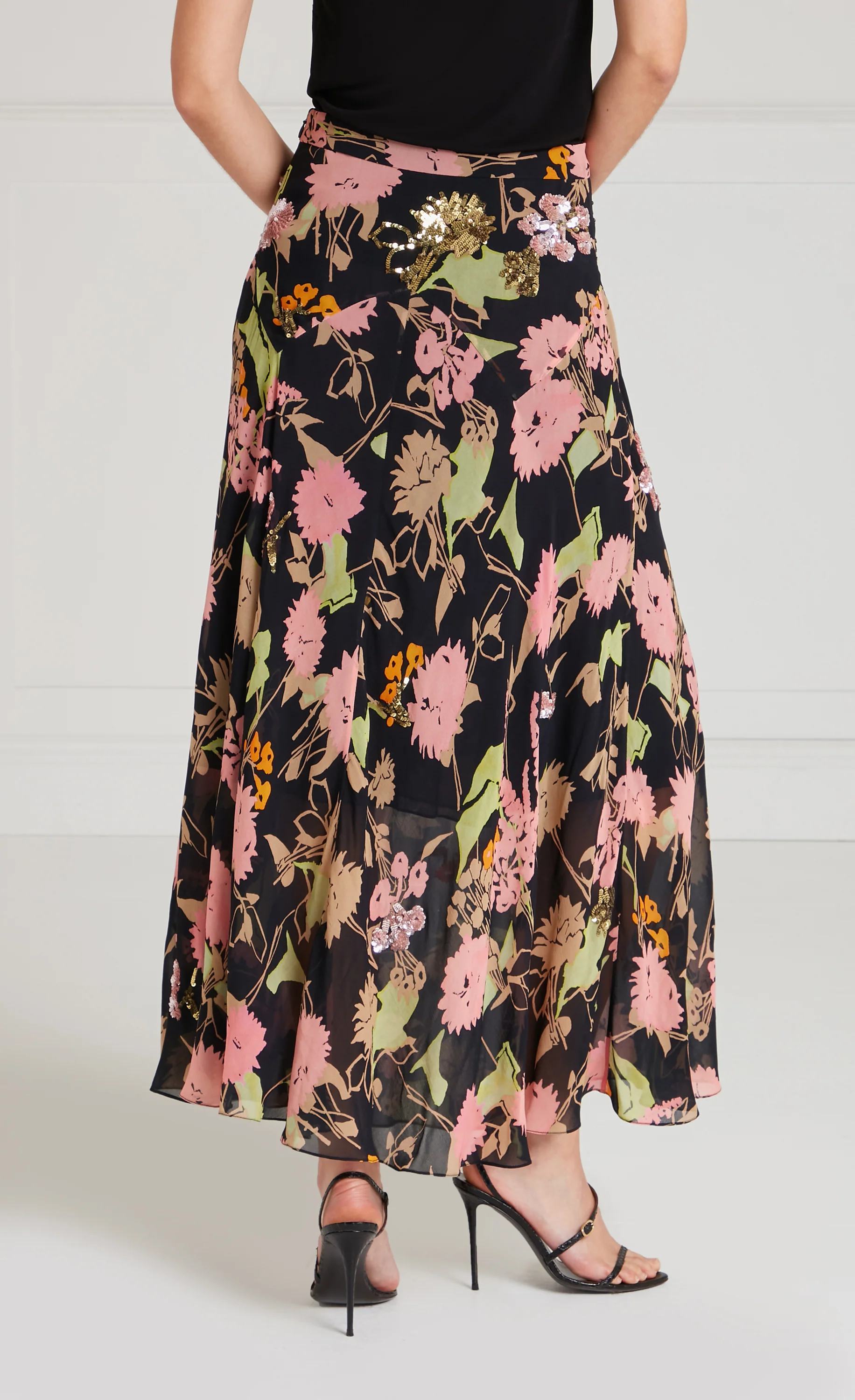 Maisie Skirt - Black Mix - Image 4