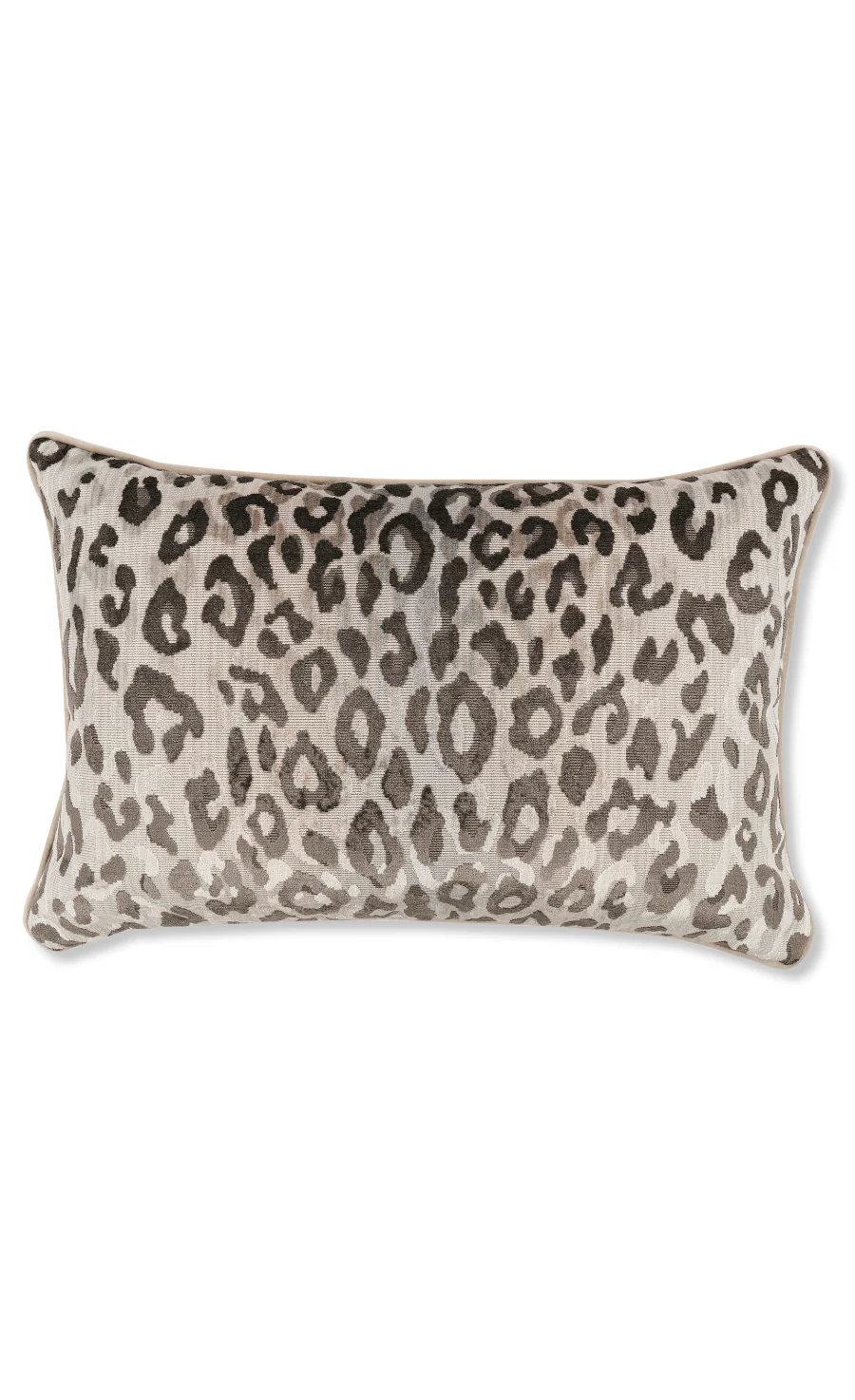 Mimi Velvet Rectangle Cushion - Gris