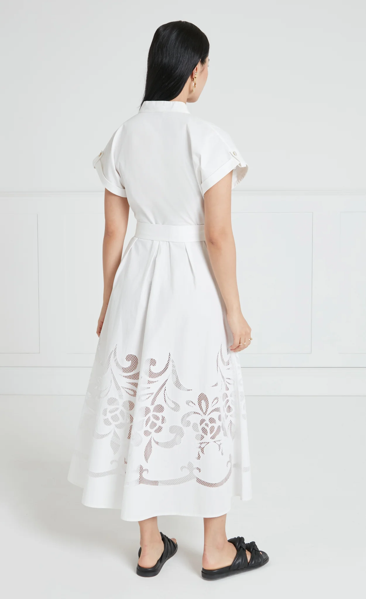 Nelle Dress - White - Image 4