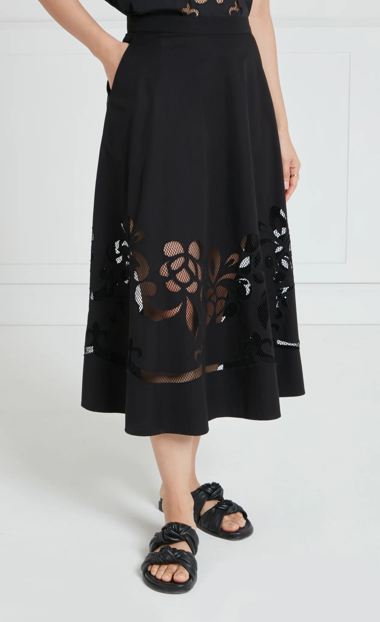 Nelle Skirt - Black - Image 3
