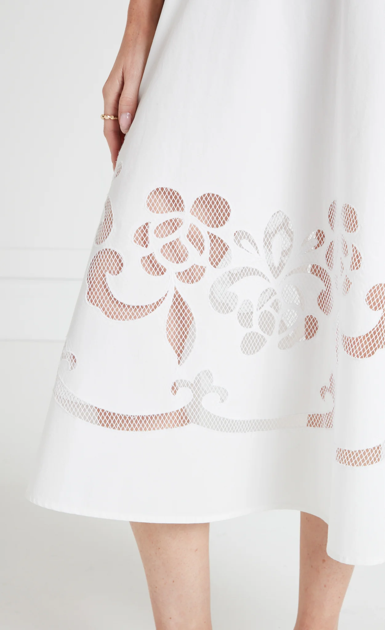 Nelle Skirt - White - Image 4