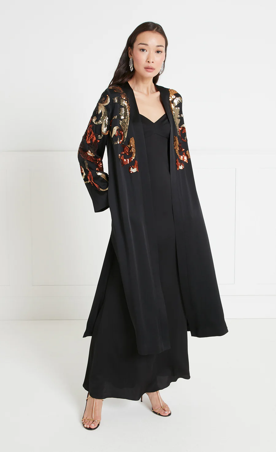 Novella Kimono - Black - Image 3