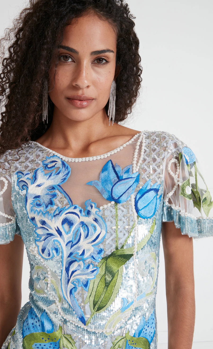Ostuni Gown - Halogen Blue - Image 6