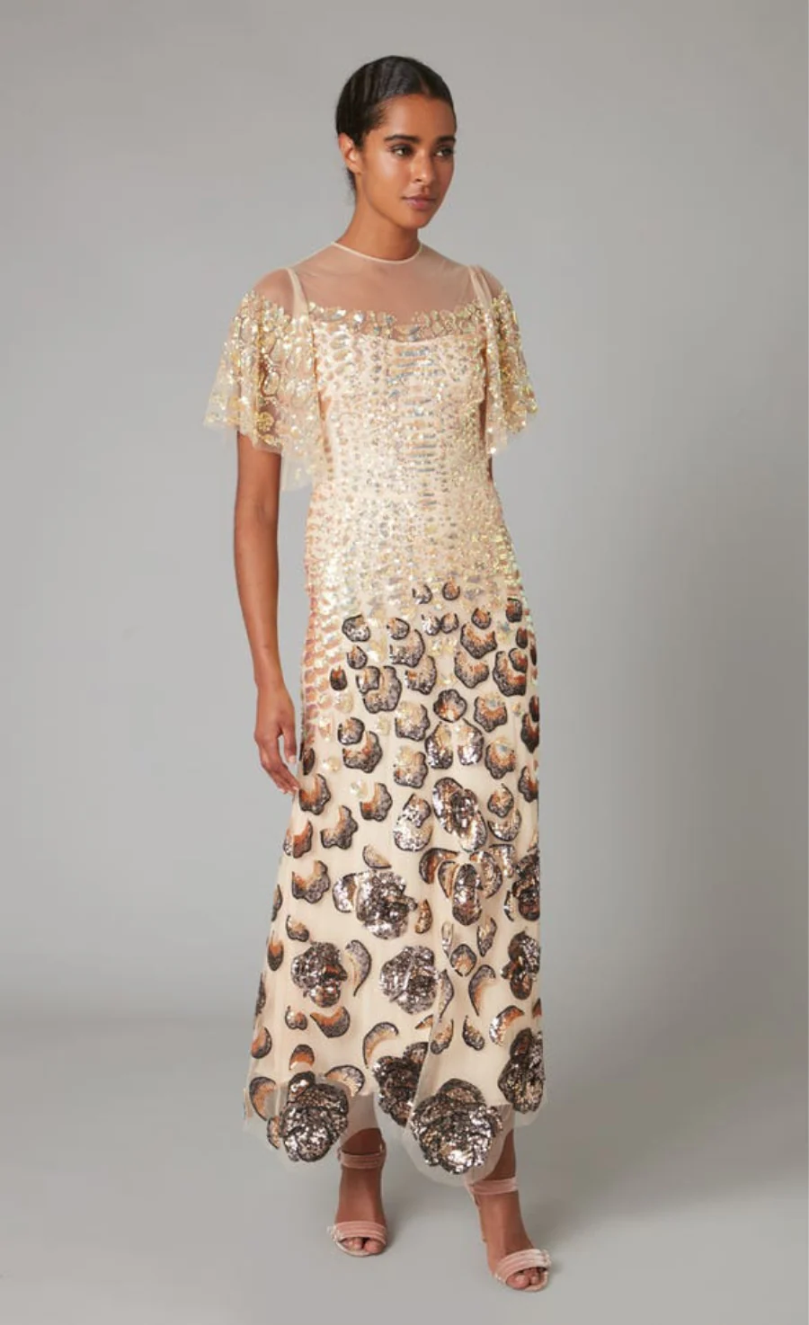 Piper Dress - Iridescent Gold - Image 2