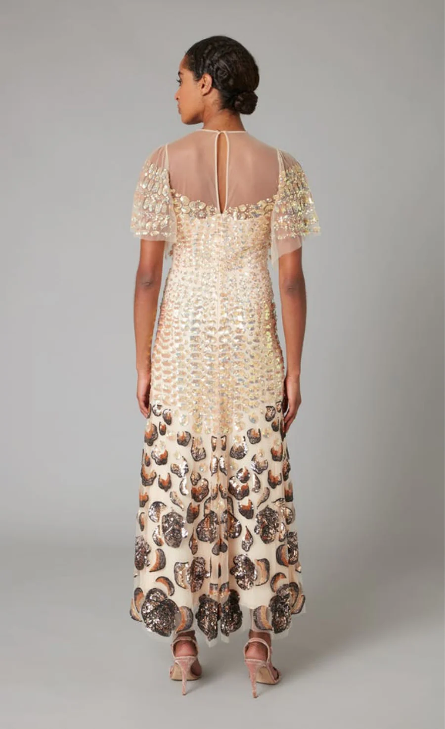Piper Dress - Iridescent Gold - Image 4