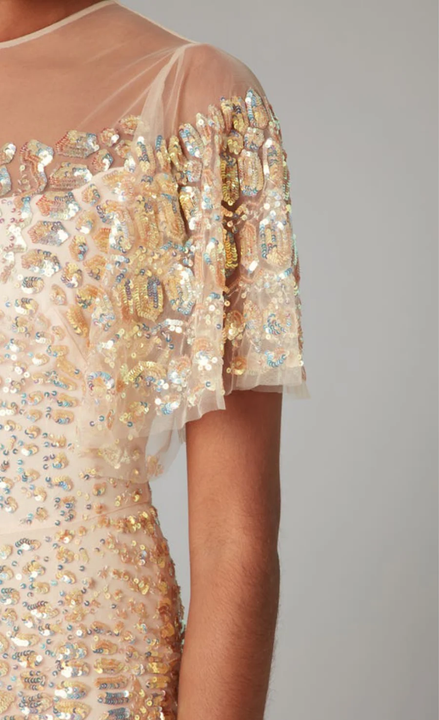 Piper Dress - Iridescent Gold - Image 5