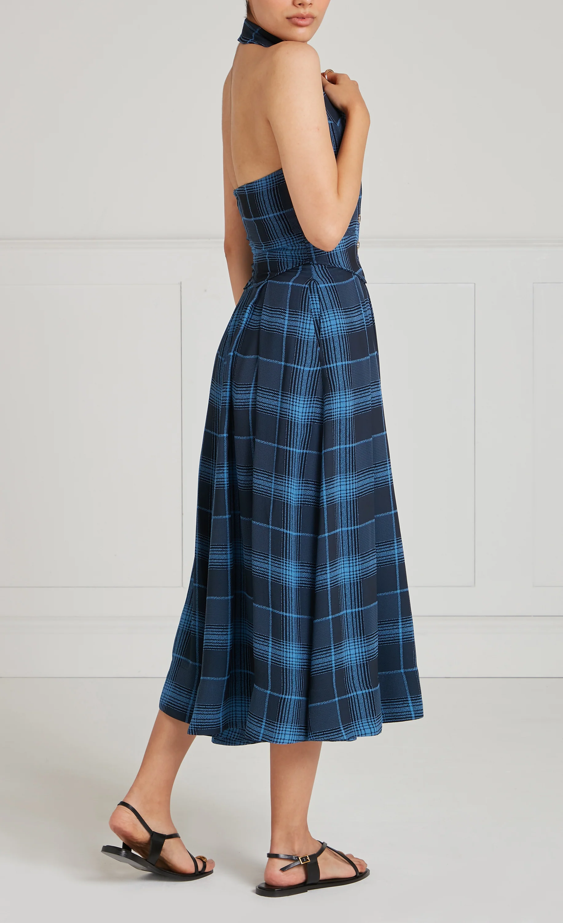 Plath Dress - Dark Blue - Image 5