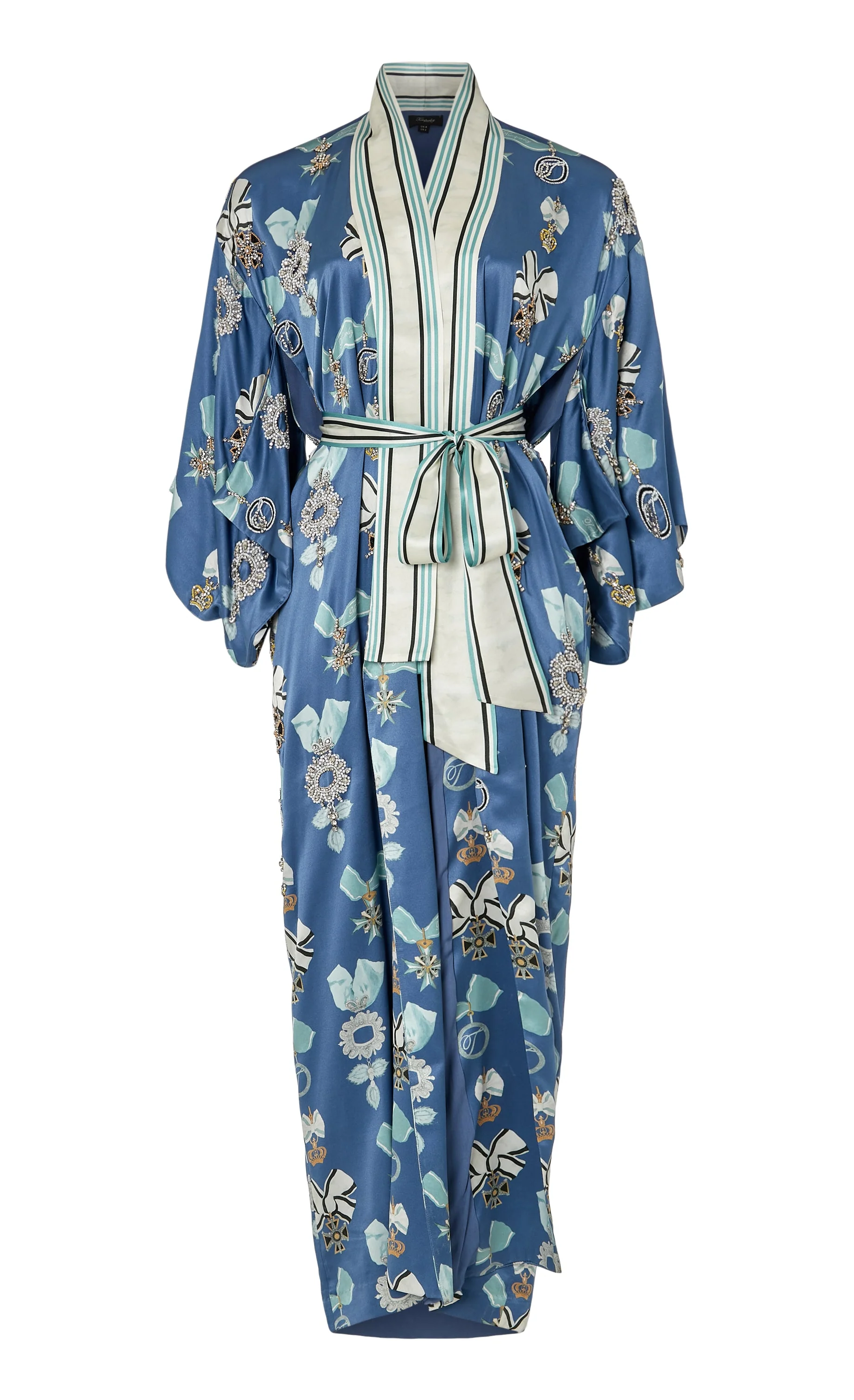 Reina Kimono - Harbour Blue