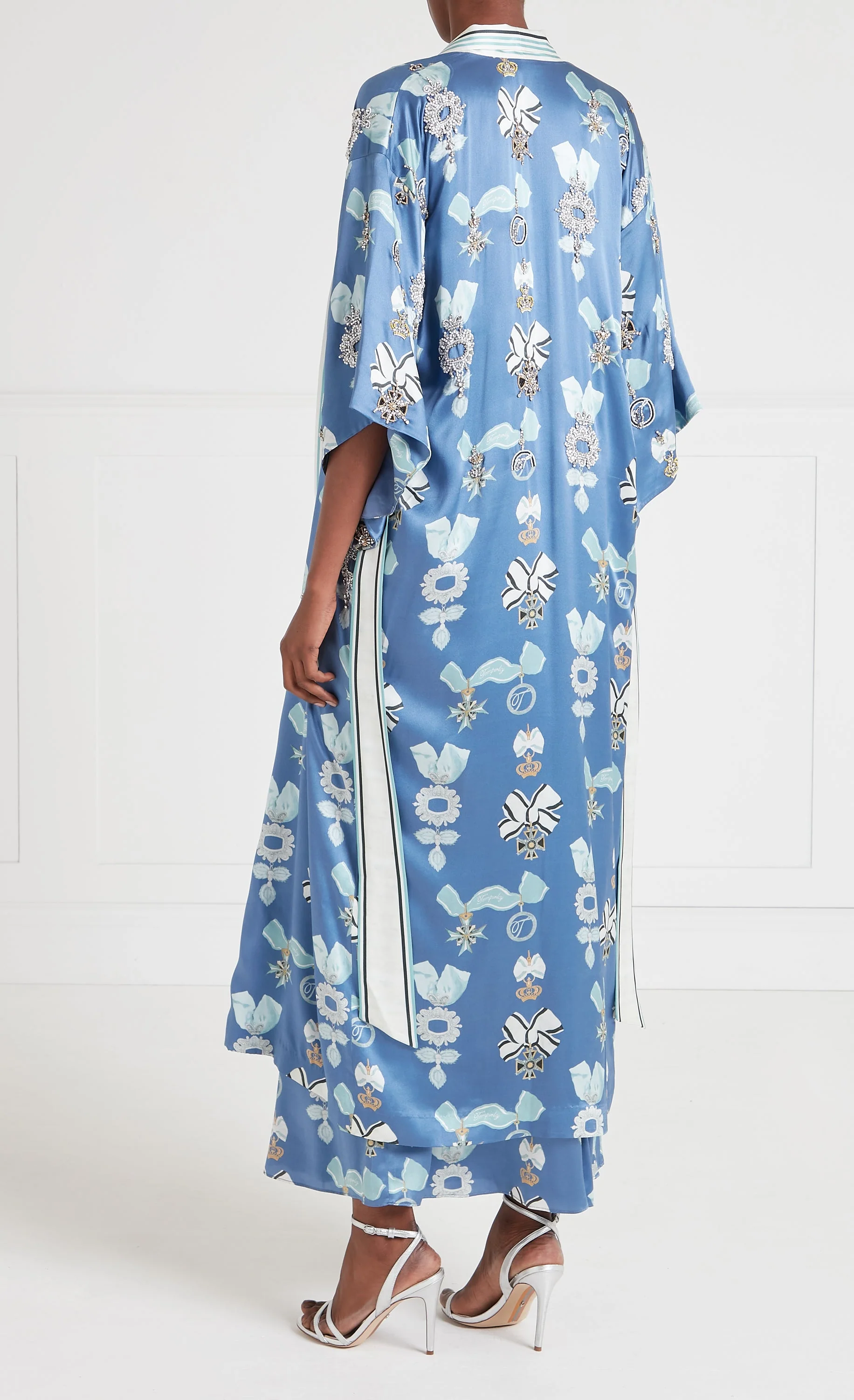 Reina Kimono - Harbour Blue - Image 4