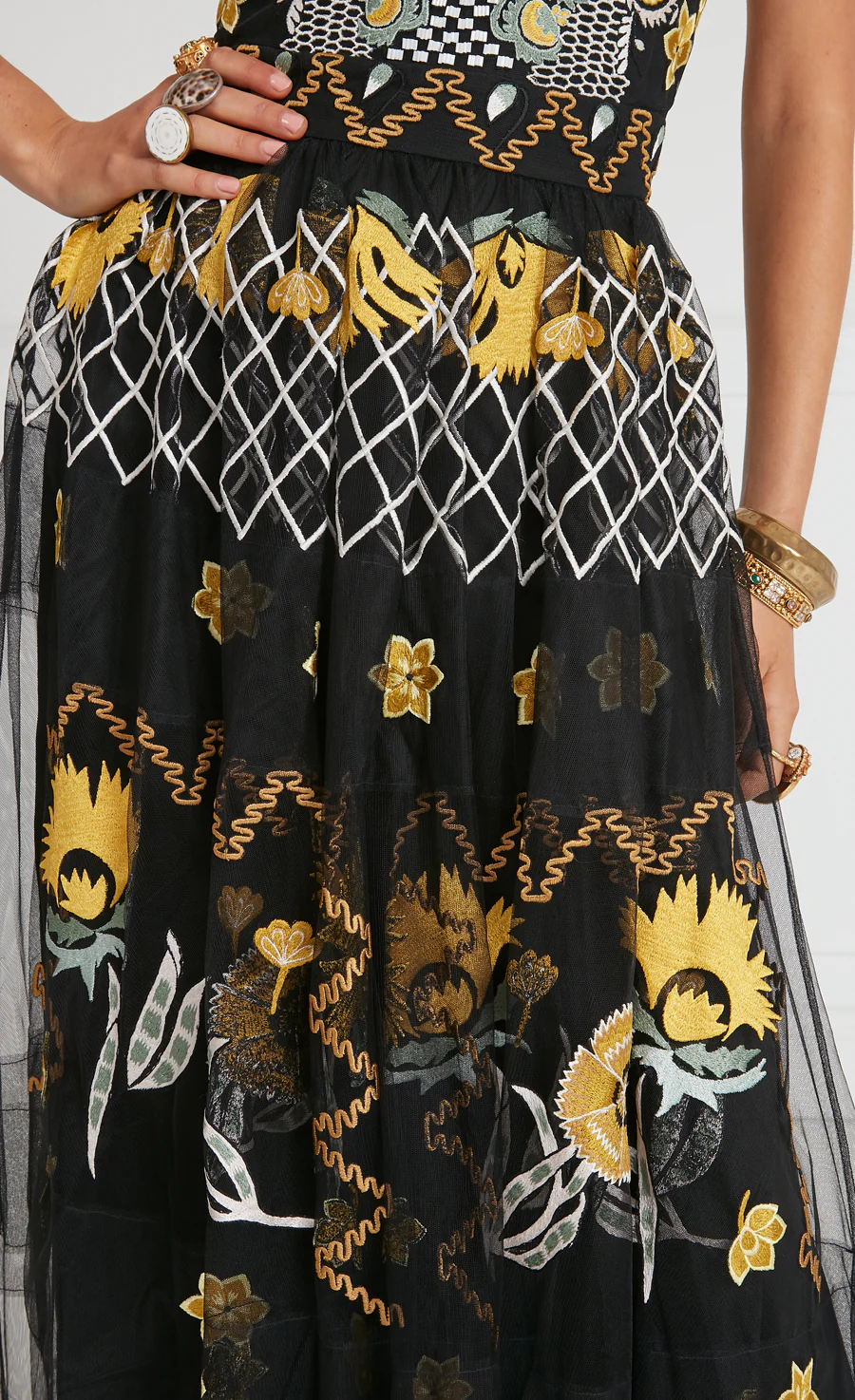 Remi Halter Dress - Black - Image 6