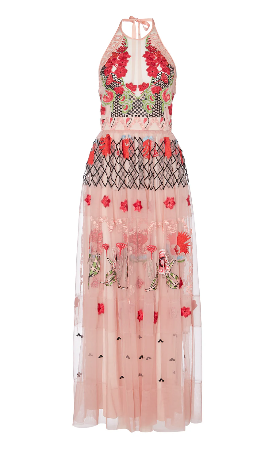 Remi Halter Dress - Blush