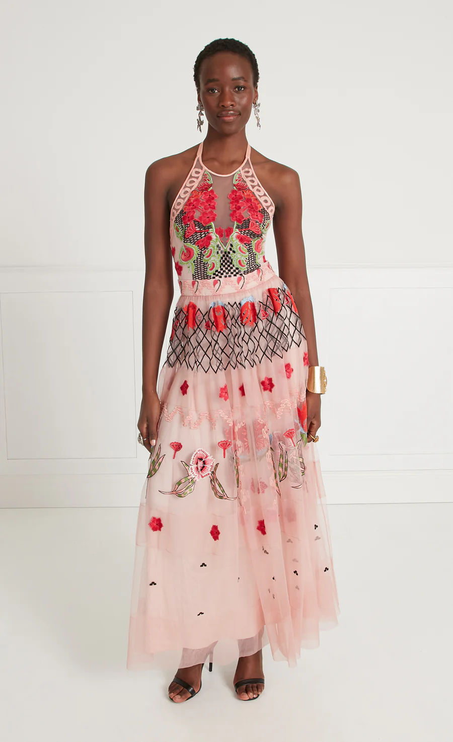 Remi Halter Dress - Blush - Image 2