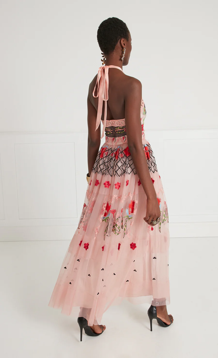 Remi Halter Dress - Blush - Image 4