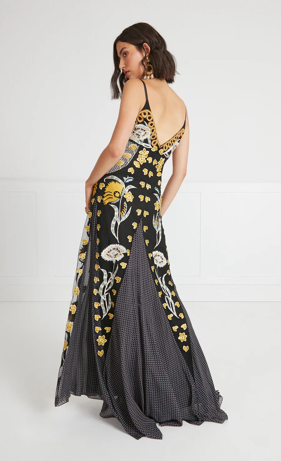 Remi Strappy Dress - Black - Image 4