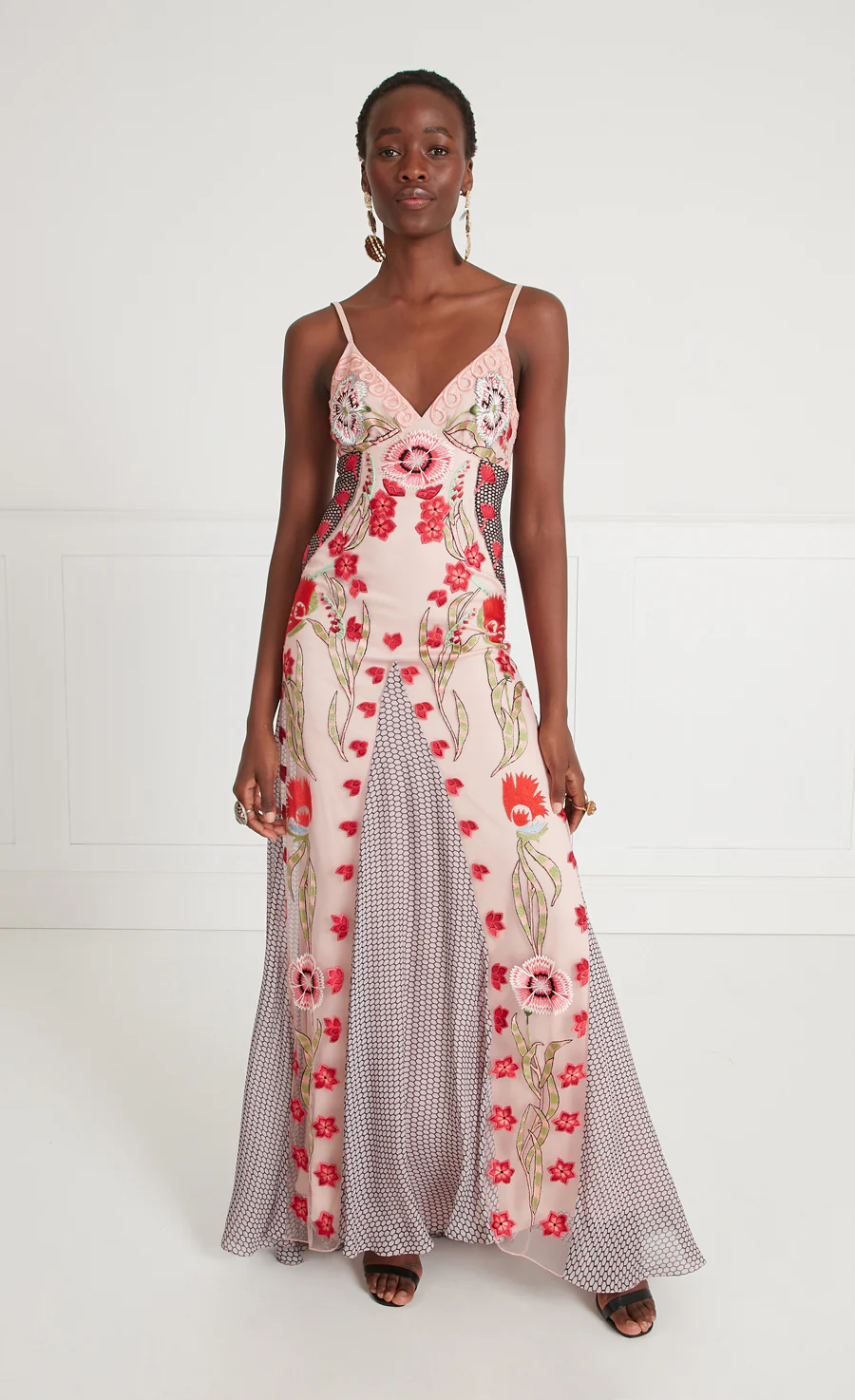 Remi Strappy Dress - Blush - Image 2
