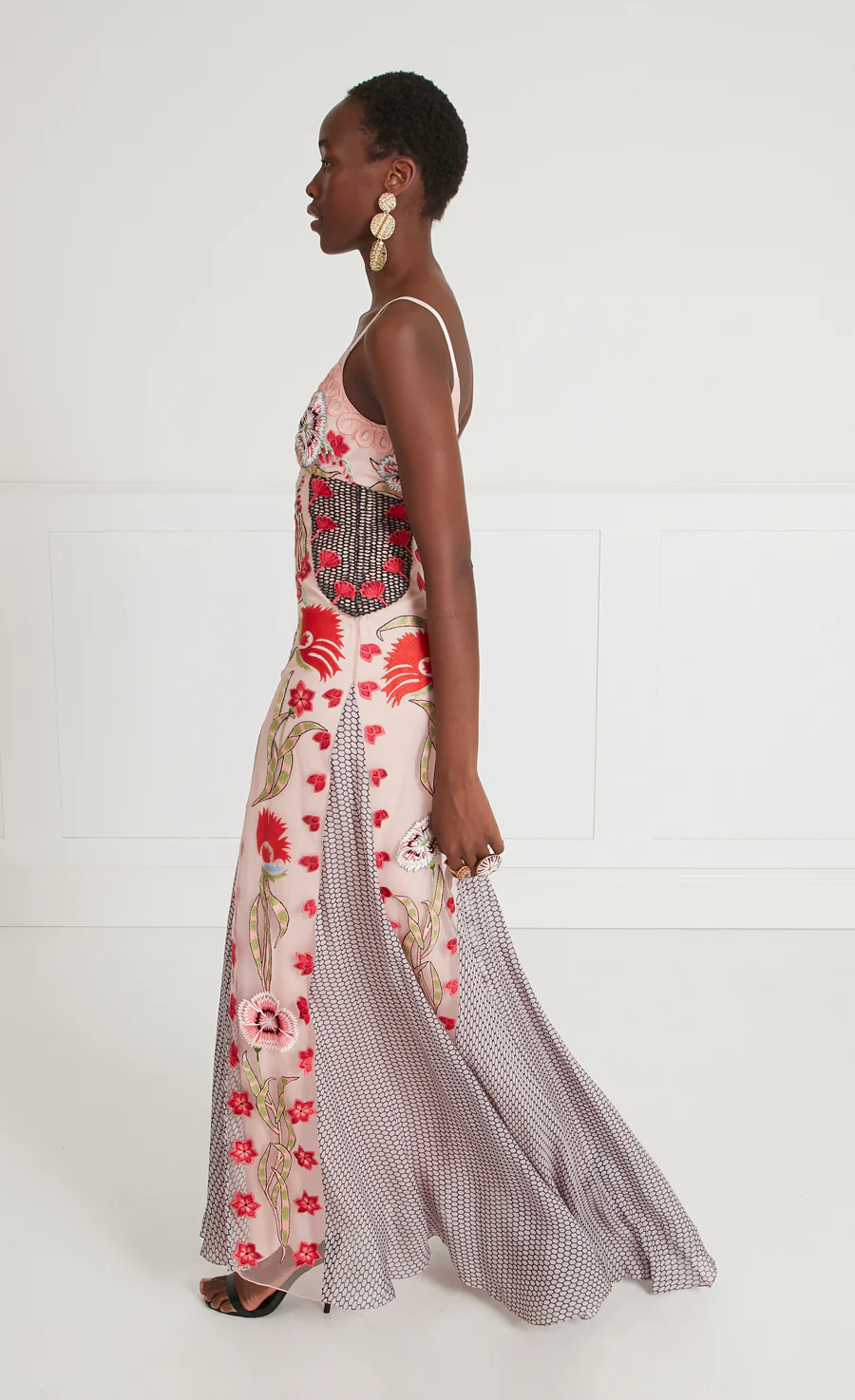 Remi Strappy Dress - Blush - Image 3