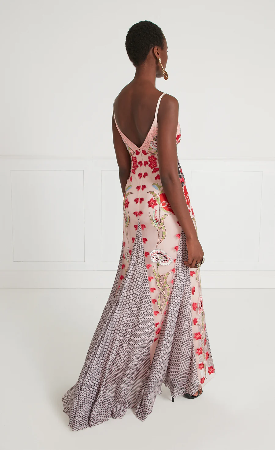 Remi Strappy Dress - Blush - Image 4