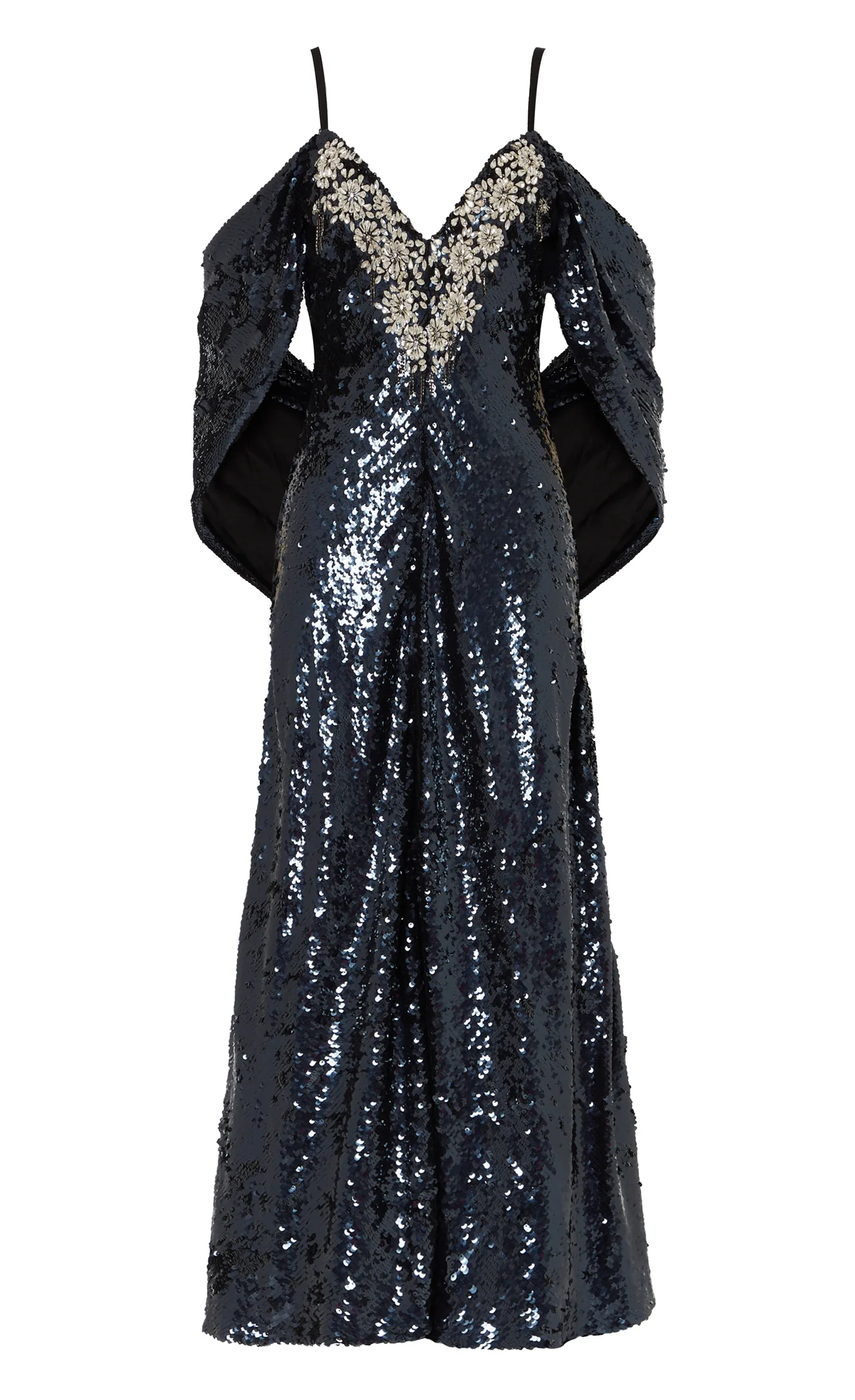 Salma Strappy Dress - Midnight