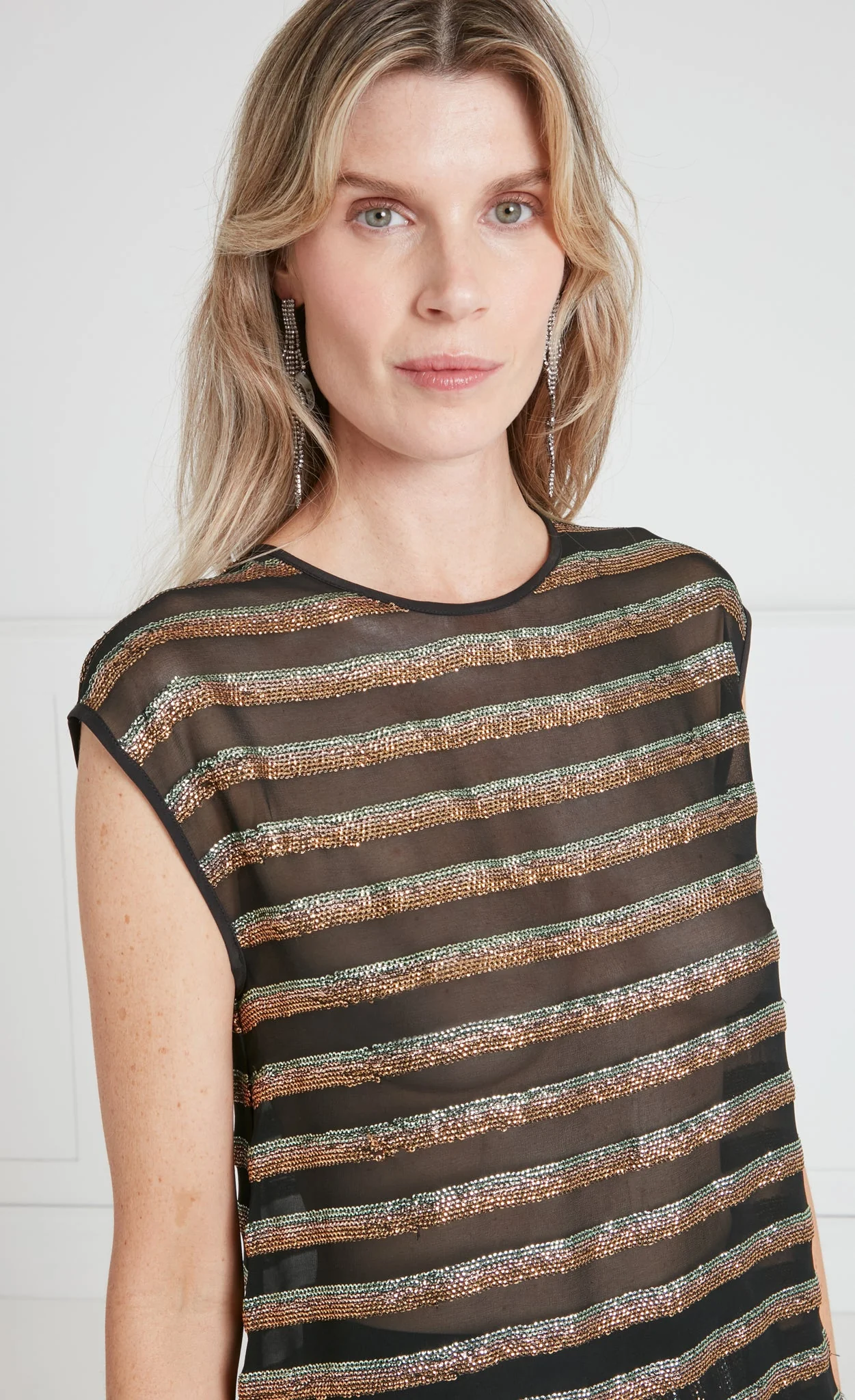 Selena Top - Black - Image 3