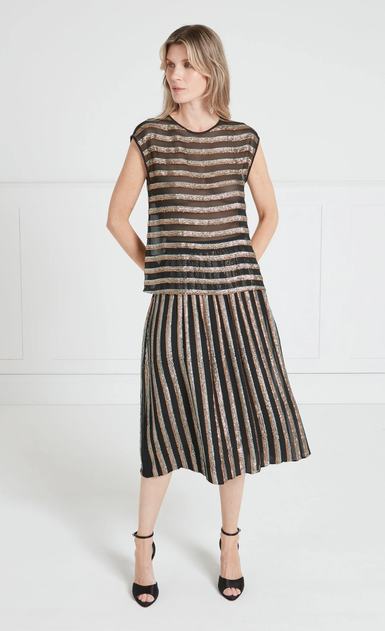 Selena Top - Black - Image 6