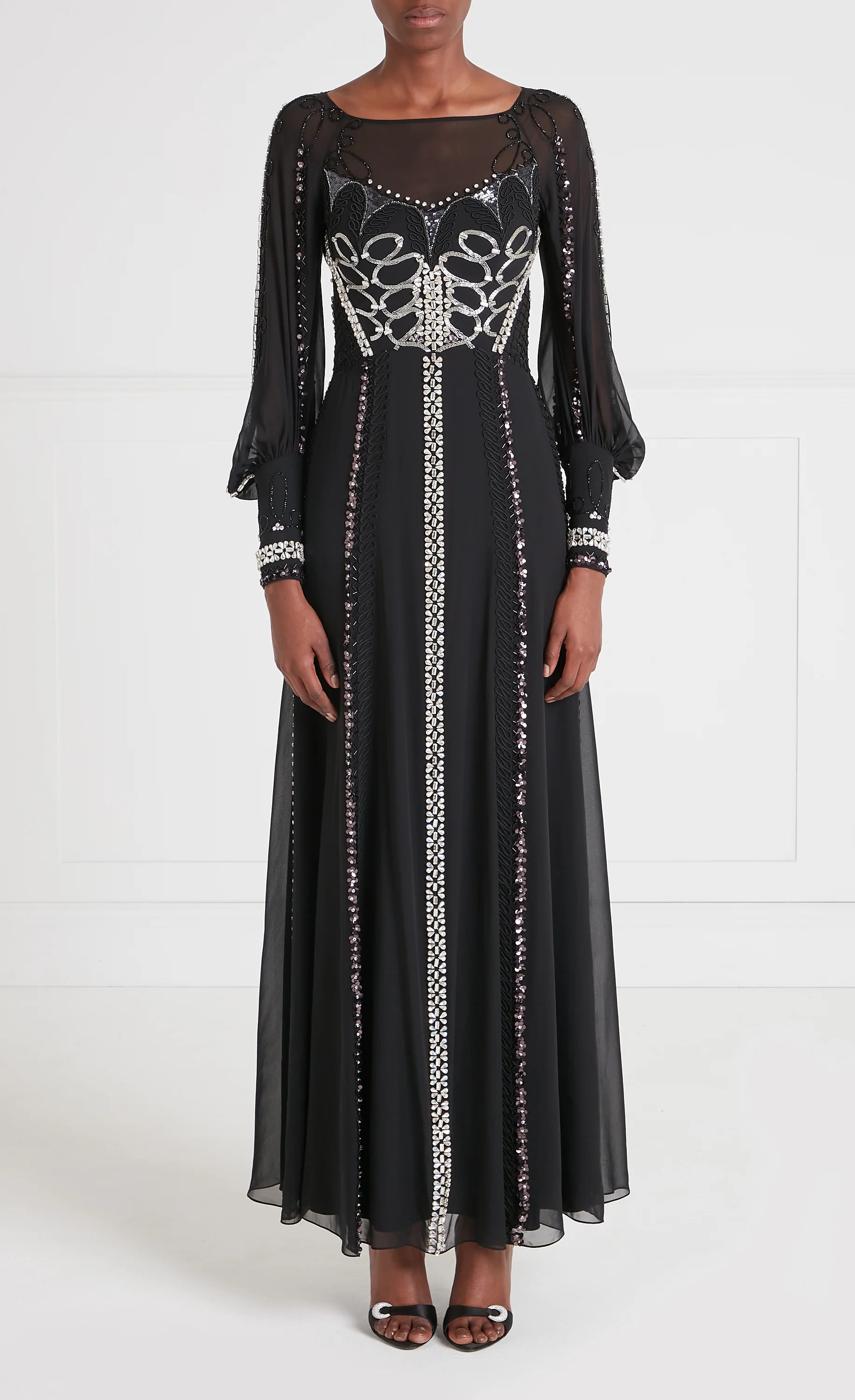 Sofia Gown - Black - Image 2