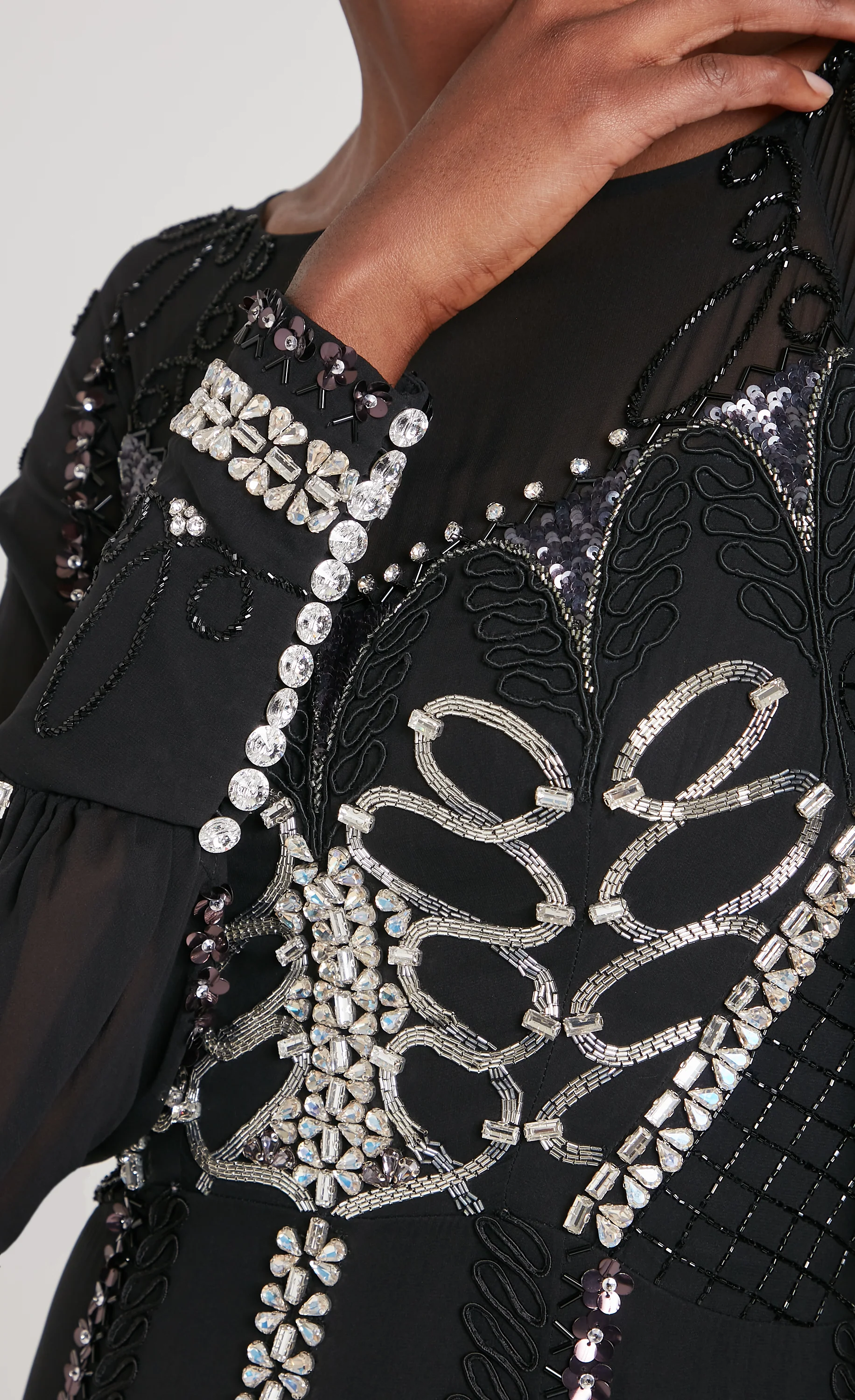 Sofia Gown - Black - Image 5