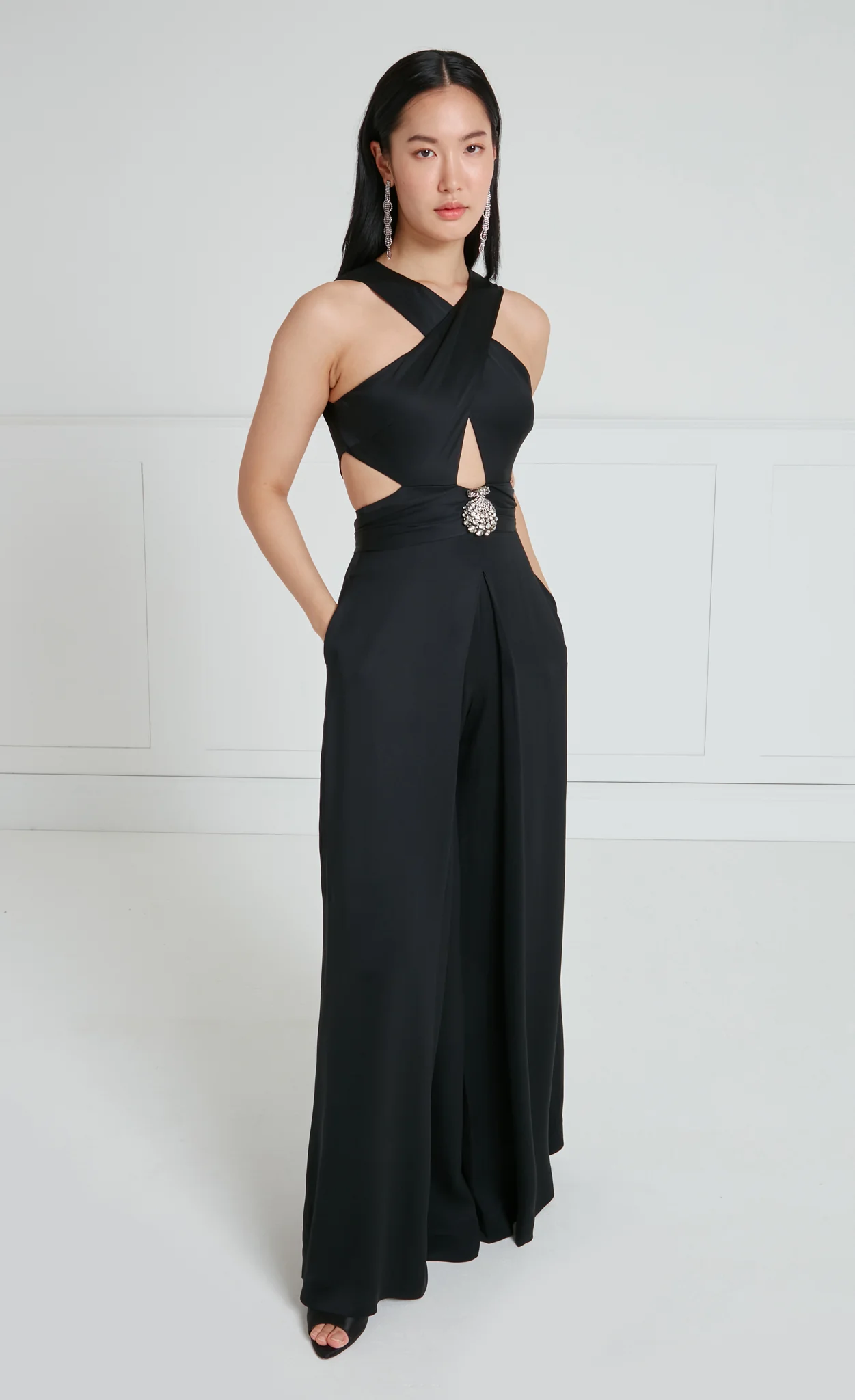 Sofia Jumpsuit - Black - Image 3