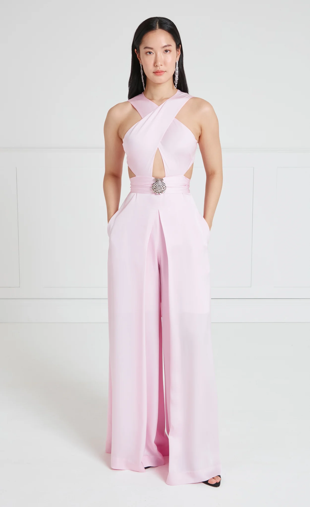 Sofia Jumpsuit - Powder Pink - Image 2
