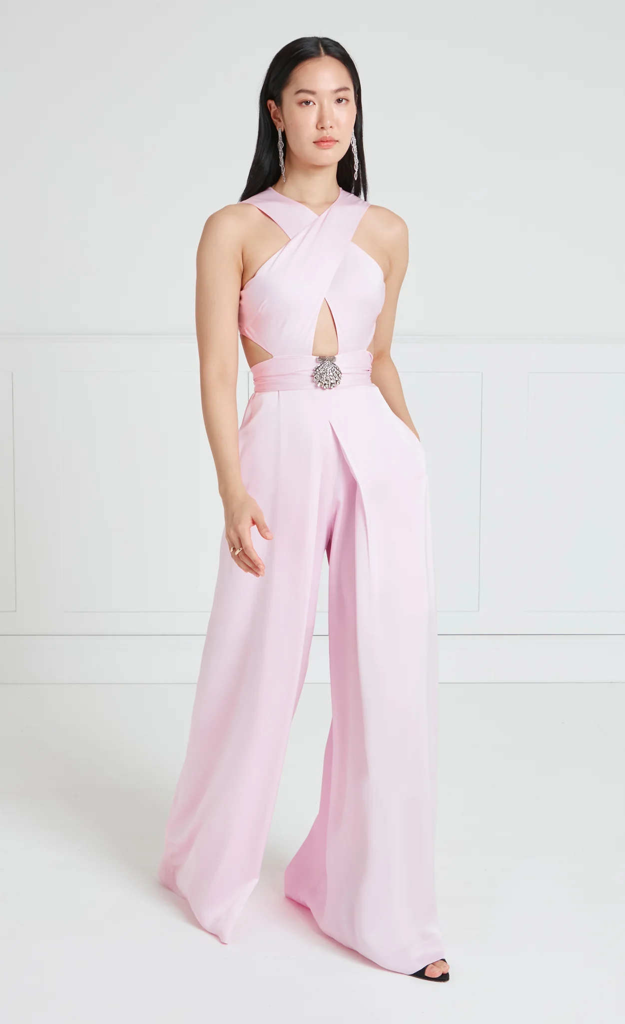 Sofia Jumpsuit - Powder Pink - Image 3