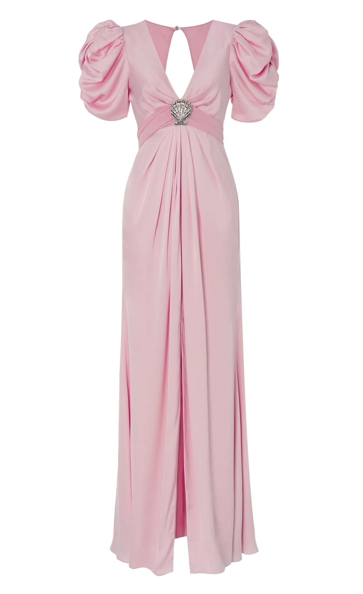 Sofia Sleeved Dress - Powder Pink