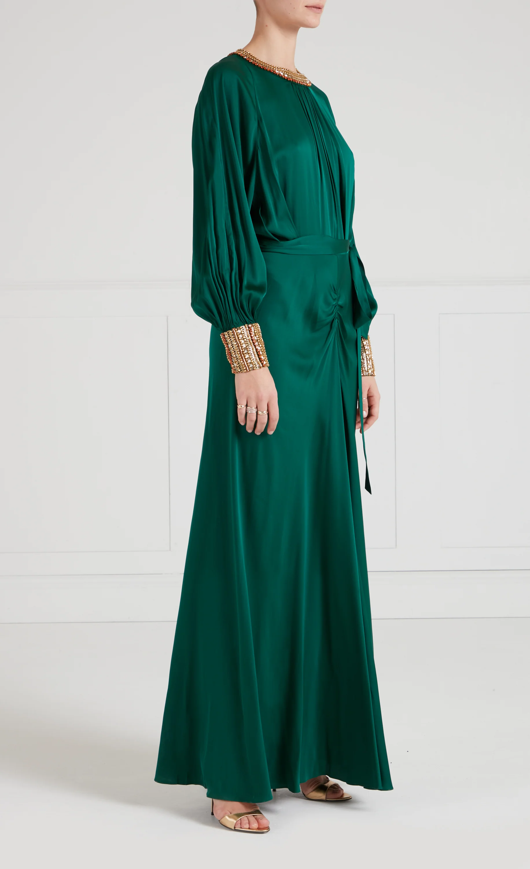 Tahira Gown - Emerald - Image 3