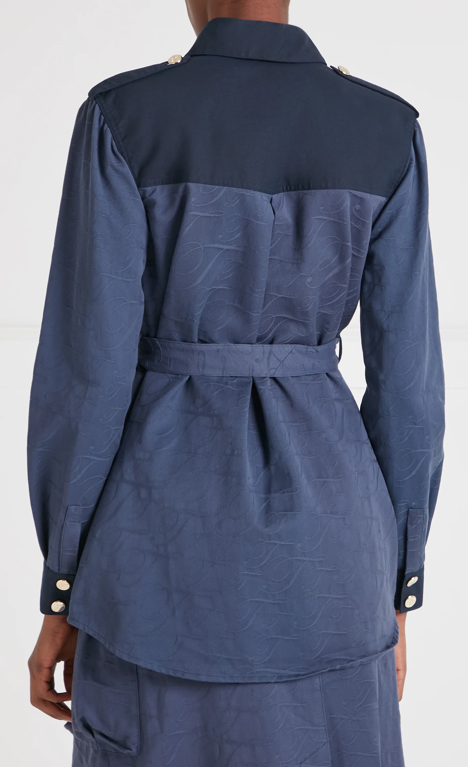 Victory Shirt Jacket - Sea Blue - Image 4