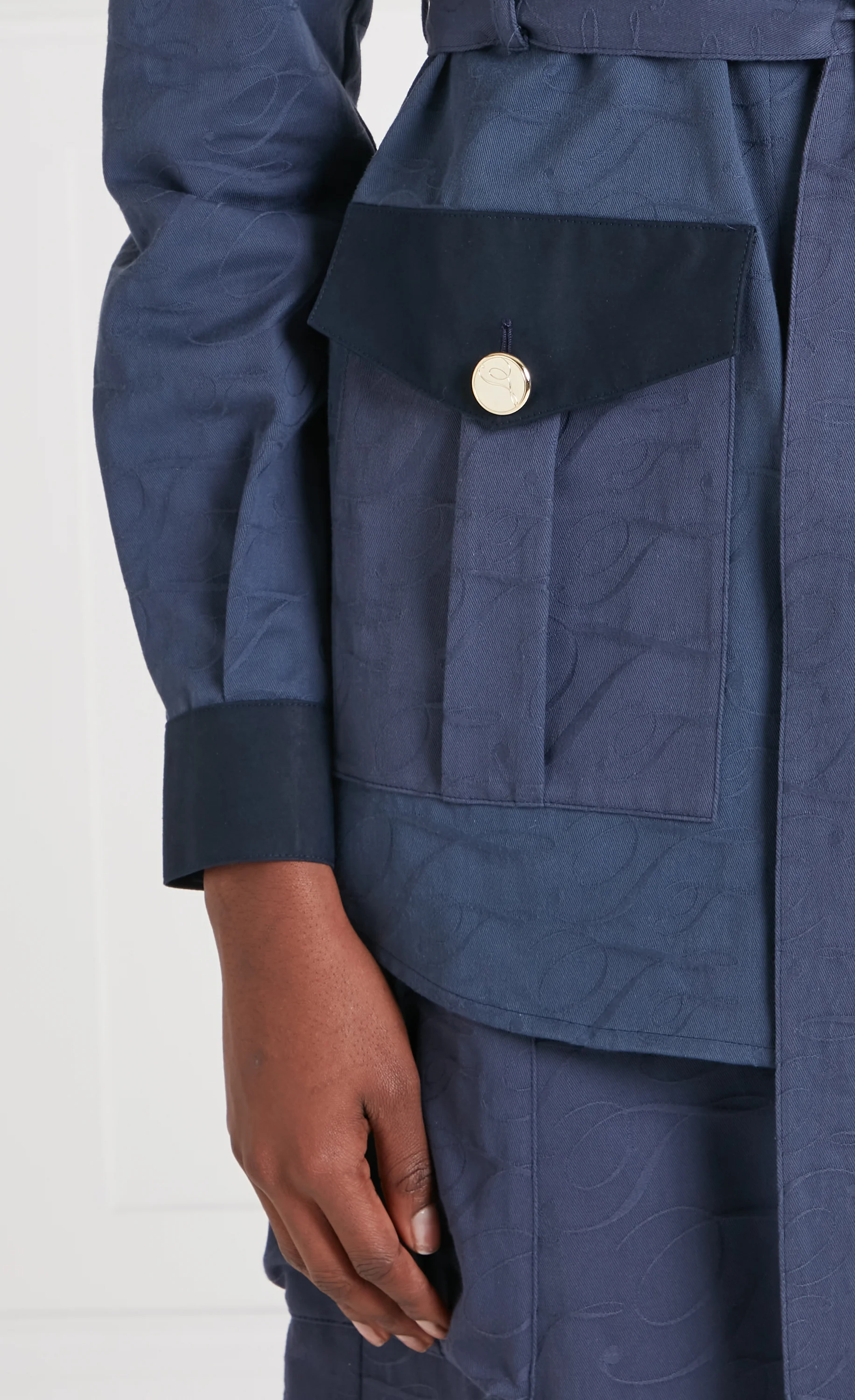 Victory Shirt Jacket - Sea Blue - Image 5