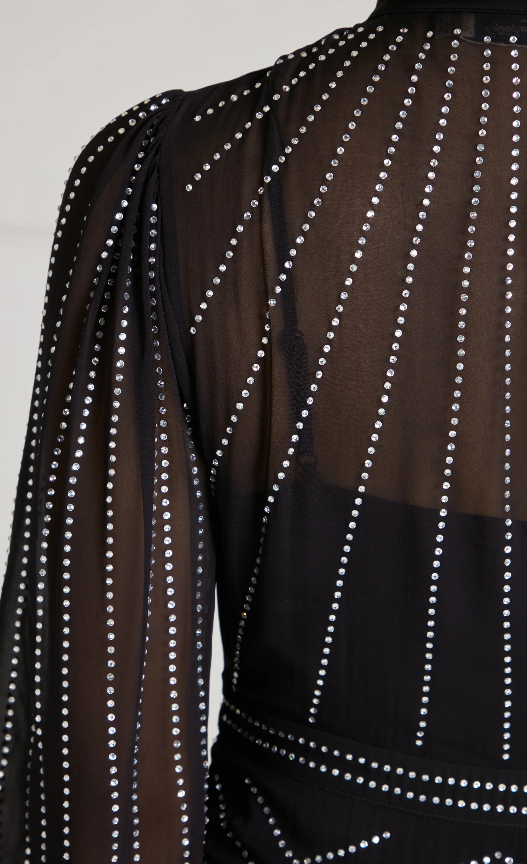 Villanelle Full-Length Dress - Black - Image 7