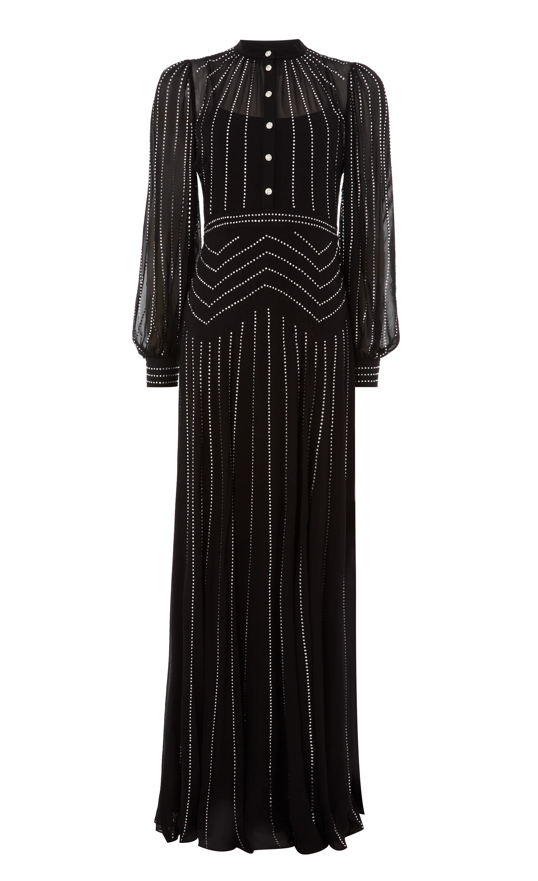 Villanelle Full-Length Dress - Black