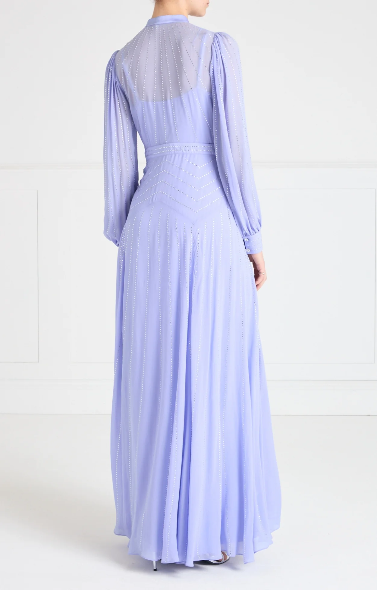 Villanelle Full Length Dress - Lavender Blue - Image 6