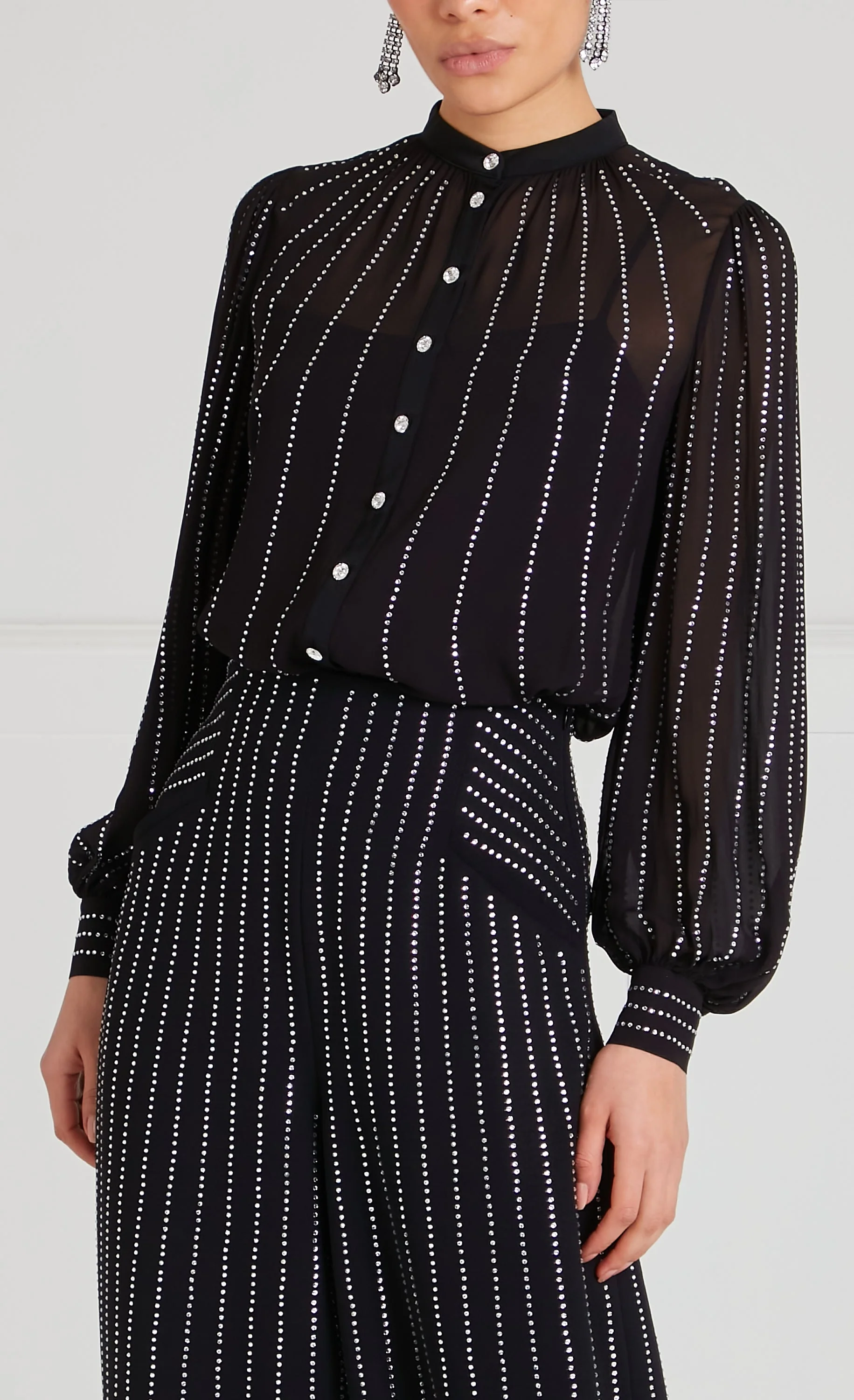Villanelle Shirt - Black - Image 3