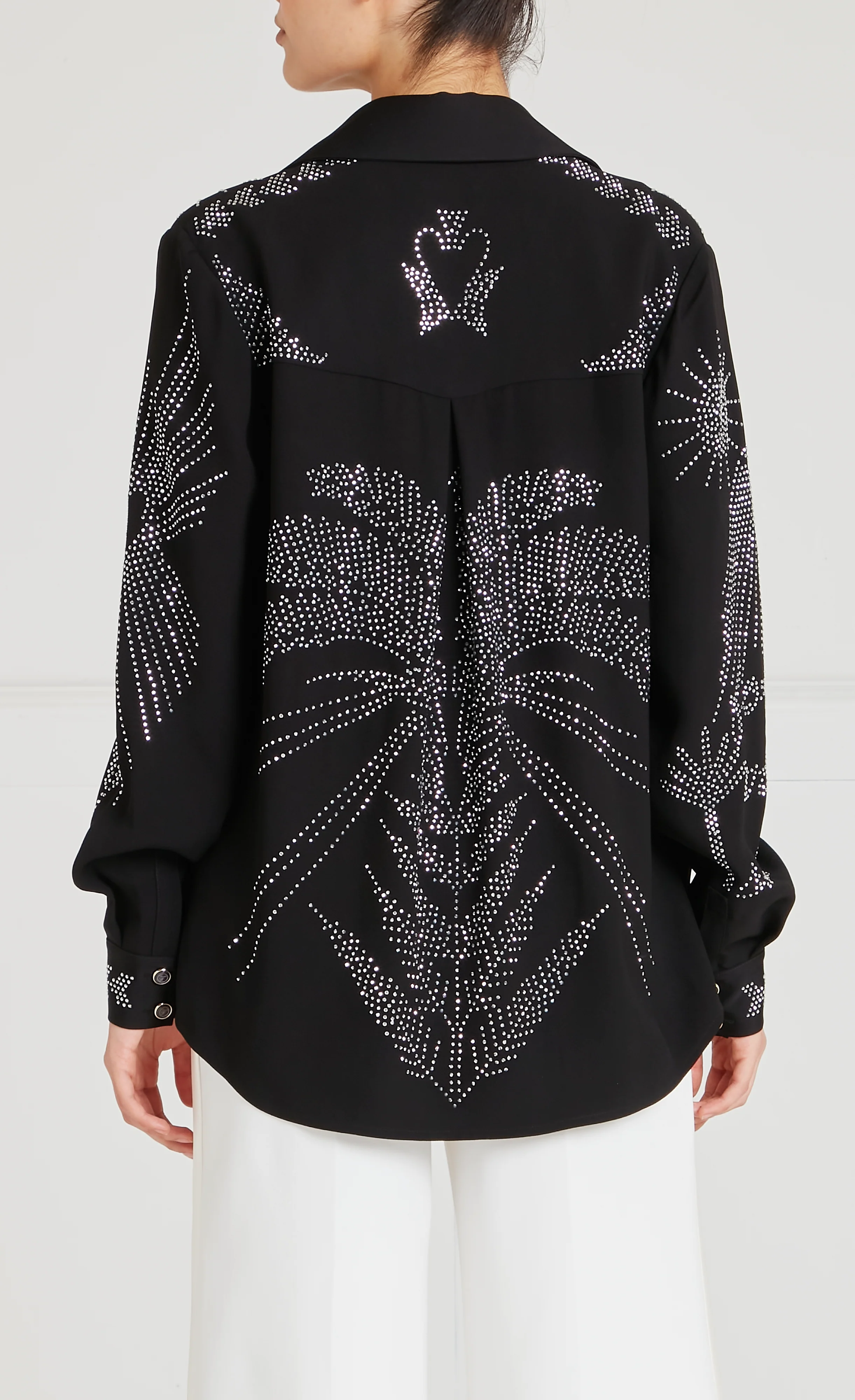 Villanelle Shirt Jacket - Black - Image 5