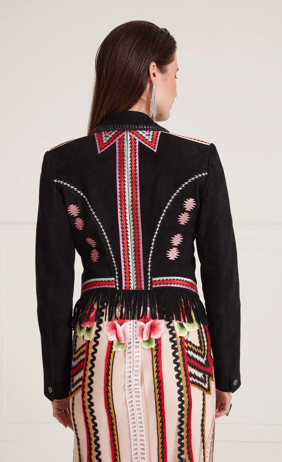 Zola Fitted Jacket - Black - Image 4
